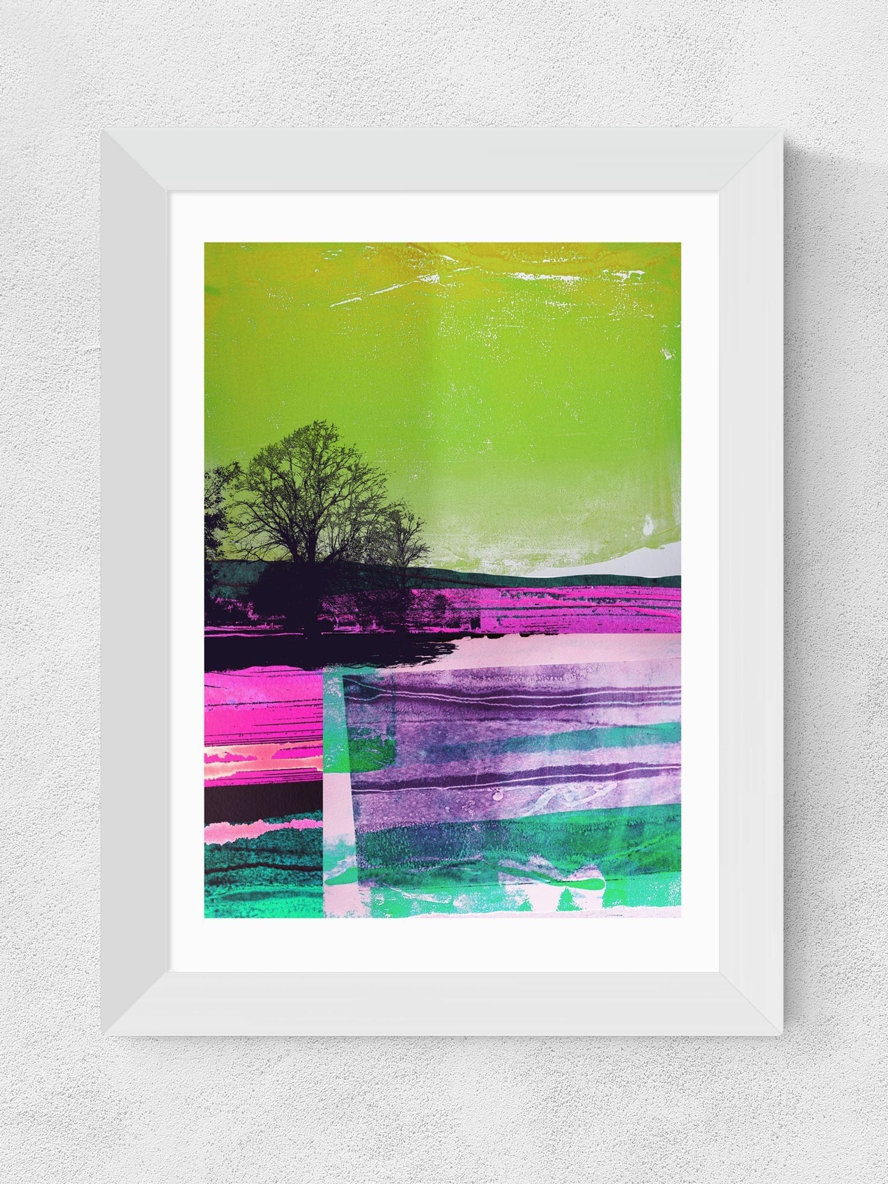 East End Prints White Hungry for Beauty framed print wall art - British product