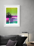 East End Prints White Hungry for Beauty framed print wall art - British product
