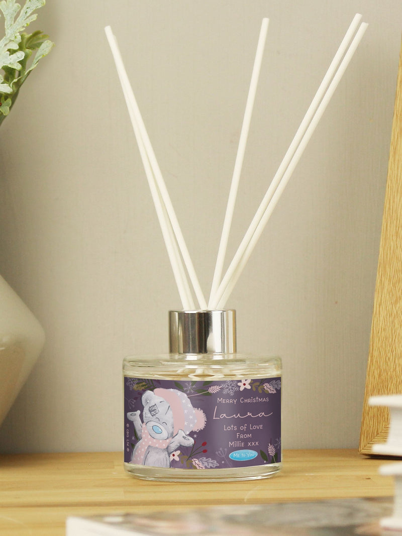 Personalised Reed Christmas Diffuser by PMC