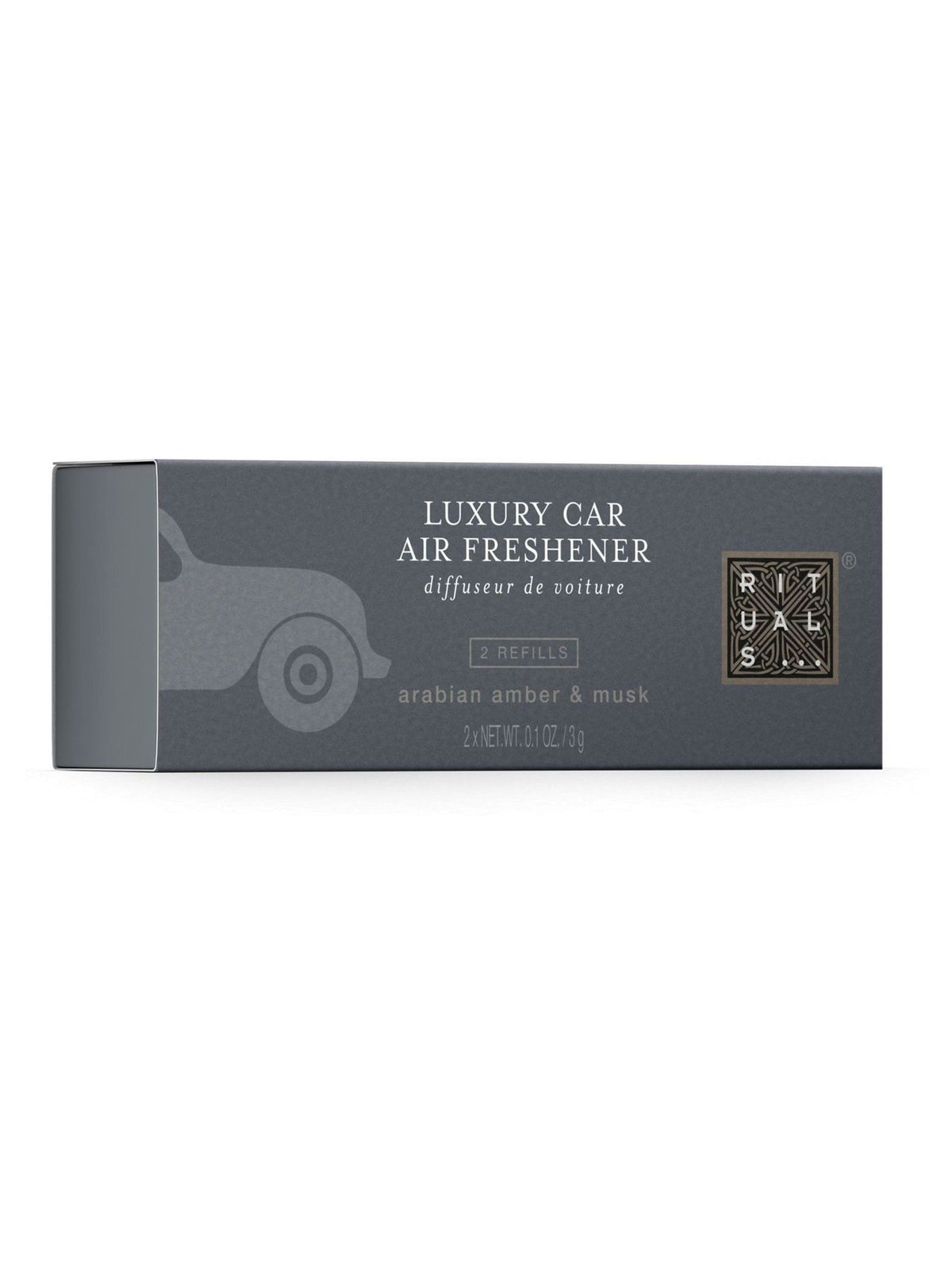 Rituals Charcoal Grey car air freshener refill 2x3g, imported from the UK