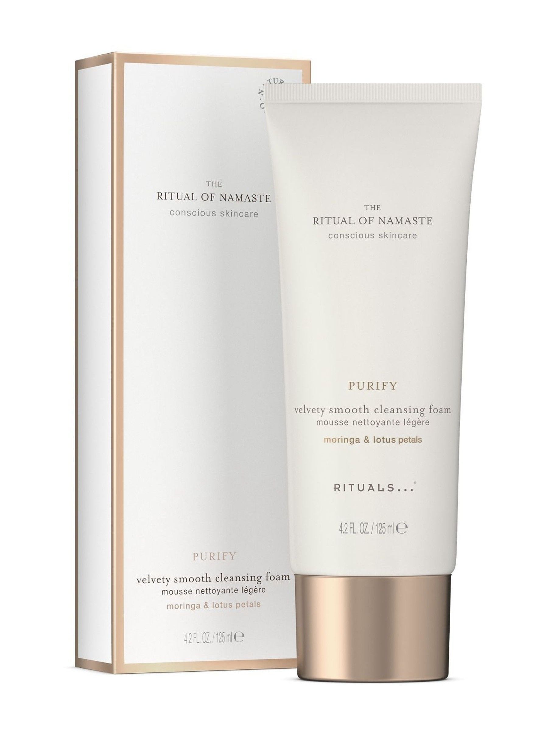 Rituals Namaste Velvety Smooth Cleansing Foam 125ml, imported from the UK