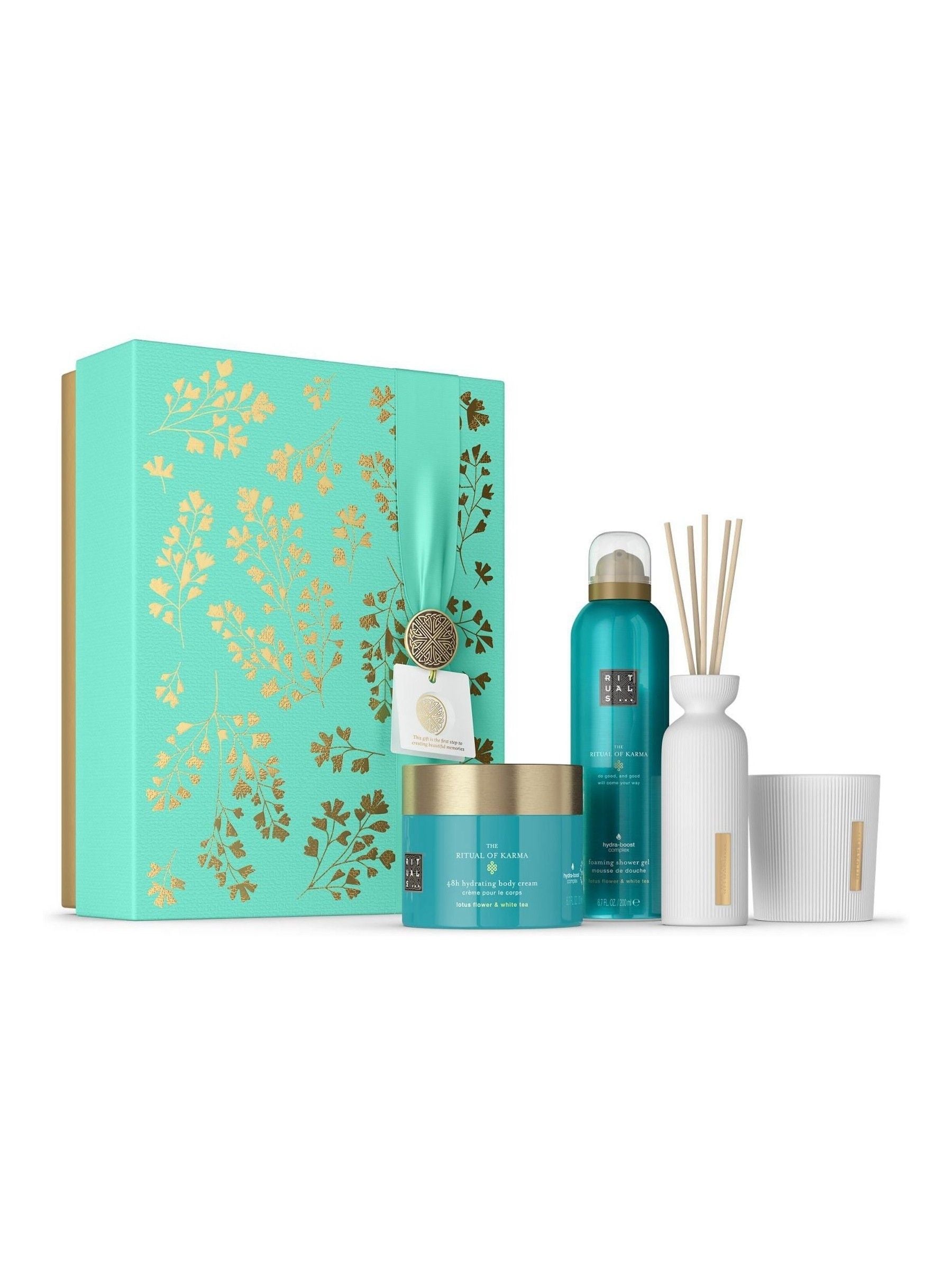 Rituals The Ritual of Karma Lotus Flower & White Tea Large Gift Set (Worth £67)