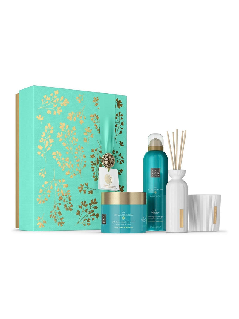 Rituals The Ritual of Karma Lotus Flower & White Tea Large Gift Set (Worth £67)