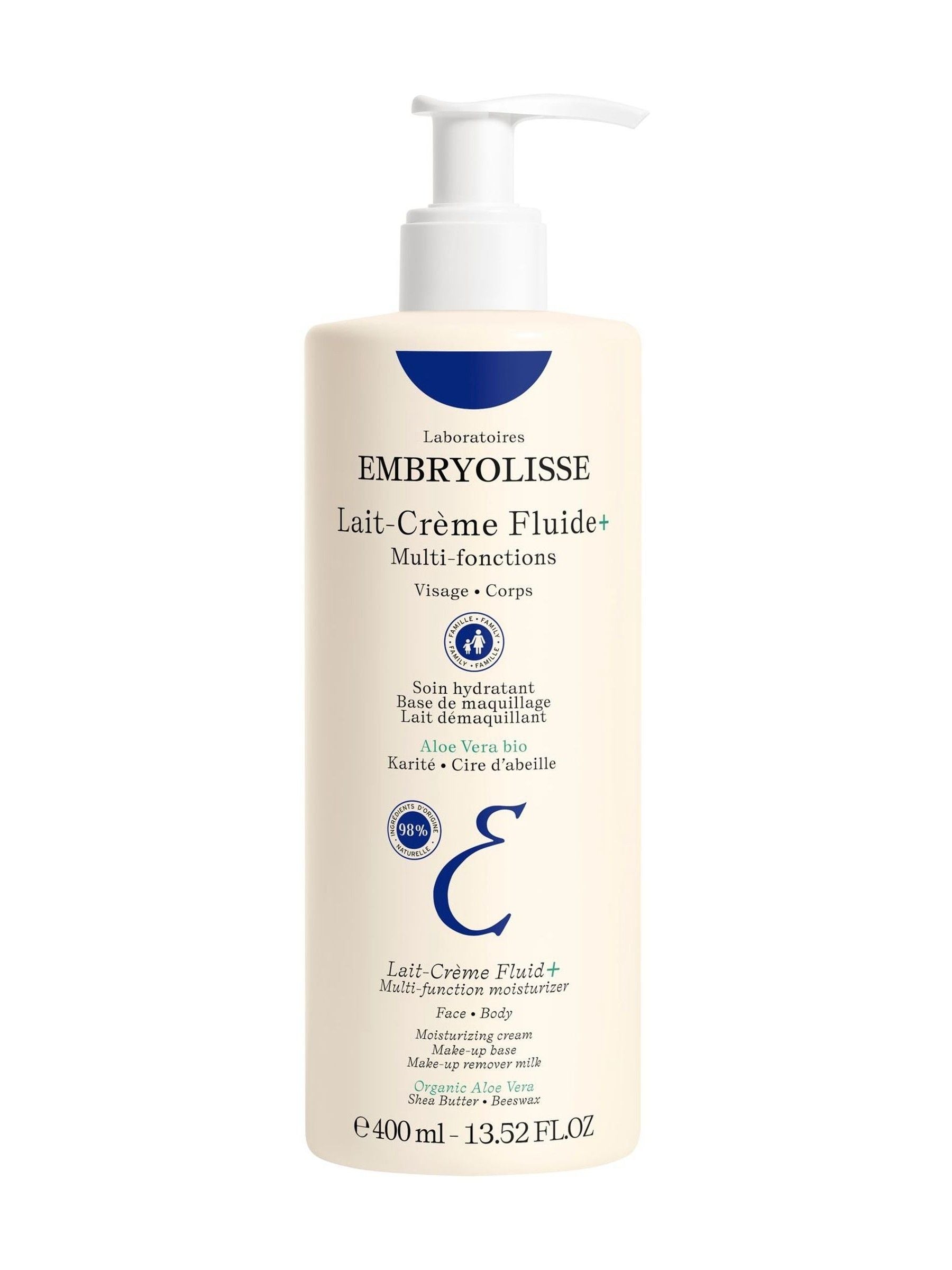 Embryolisse Lait Creme Fluide body moisturiser 75ml, UK version