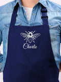 Jonnys Sister personalised bee apron one size, imported from the UK