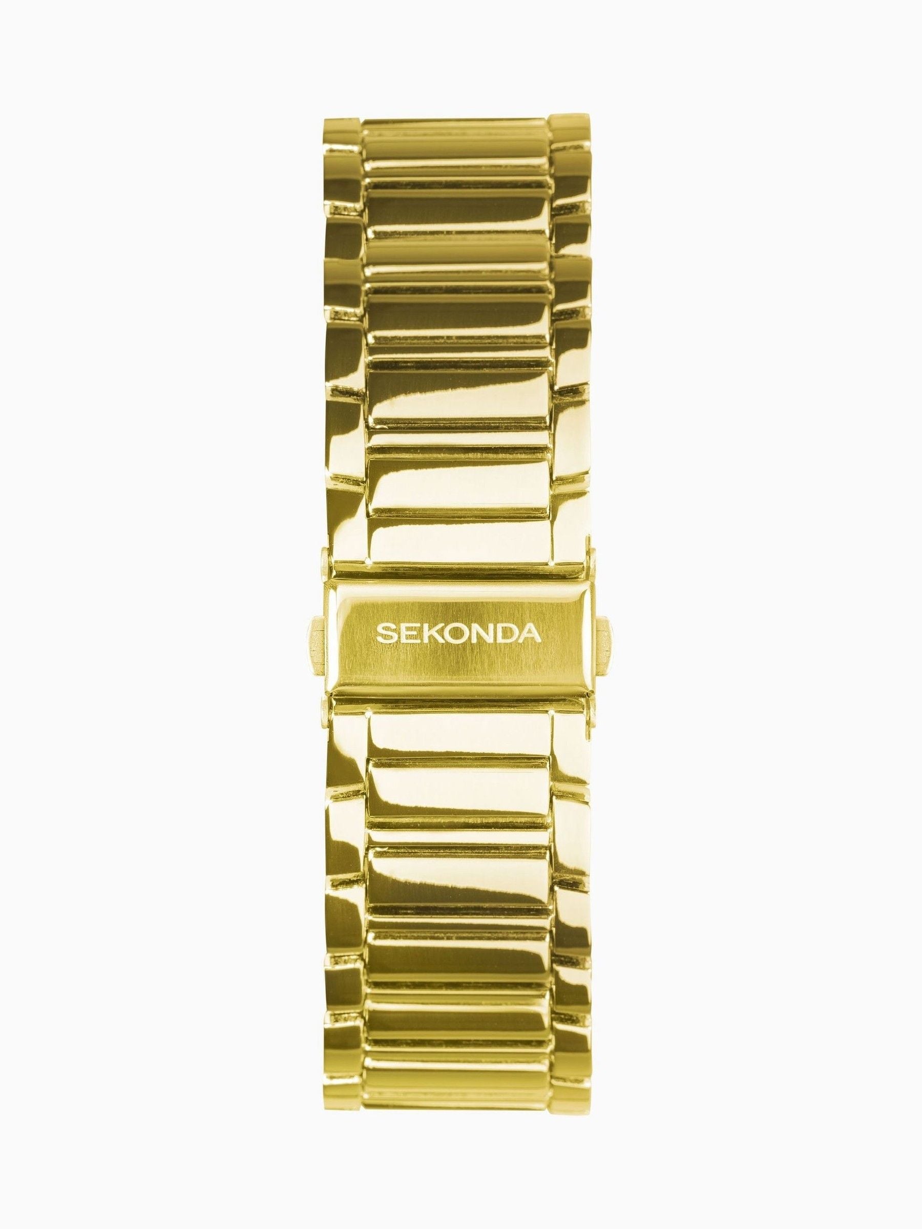 Sekonda Gold Montreal analogue watch 30mm (British brand)