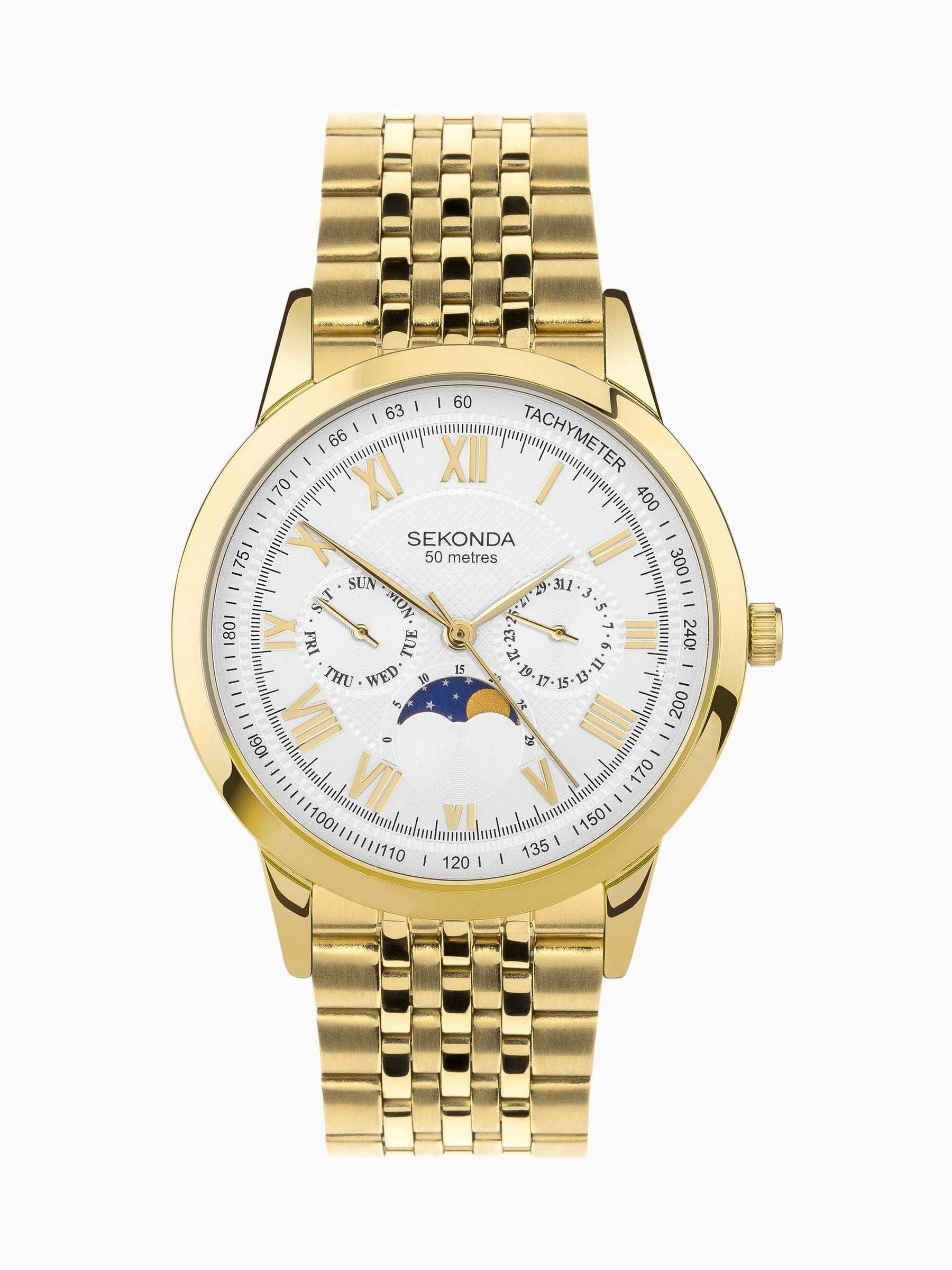 Sekonda Gold Armstrong 40mm watch (British brand)