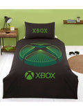 Xbox Black Reversible Single Duvet Cover and Pillowcase Set