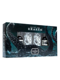 Kraken Duo Experience rum gift set with miniatures and mixers, UK version