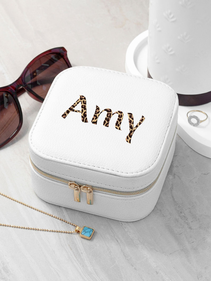 Treat Republic personalised jewellery case 12x9x5cm, imported from the UK