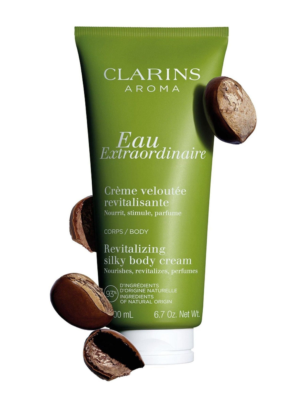 Clarins Eau Extraordinaire Invigorating Silky Body Cream - British product