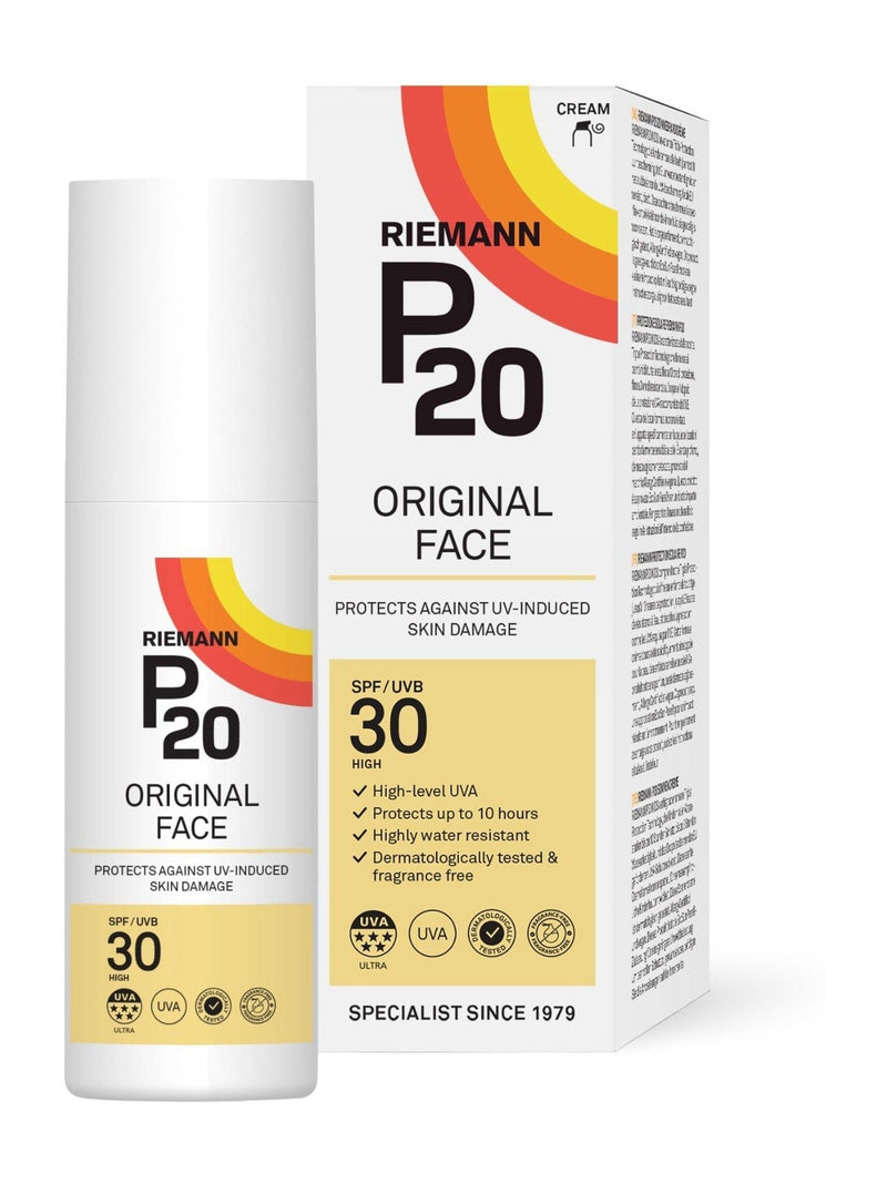 P20 Original SPF 30 Suncream for Face