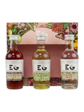 Edinburgh Gin Trio Set Rhubarb & Ginger, Elderflower, Raspberry gin liqueurs 5cl miniature bottles - British product