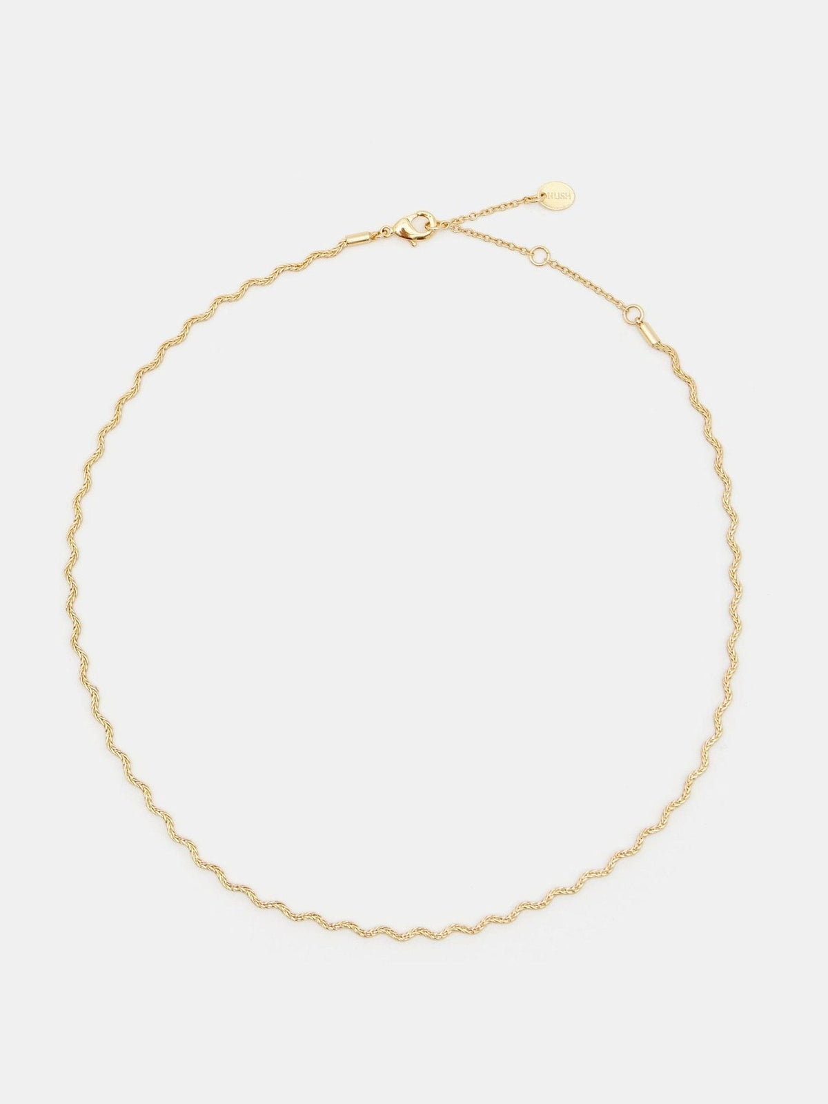 Hush Gold Tone Tilly Twist Necklace