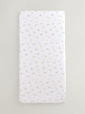 Mini jungle baby muslin fitted sheets 2 pack, imported from the UK