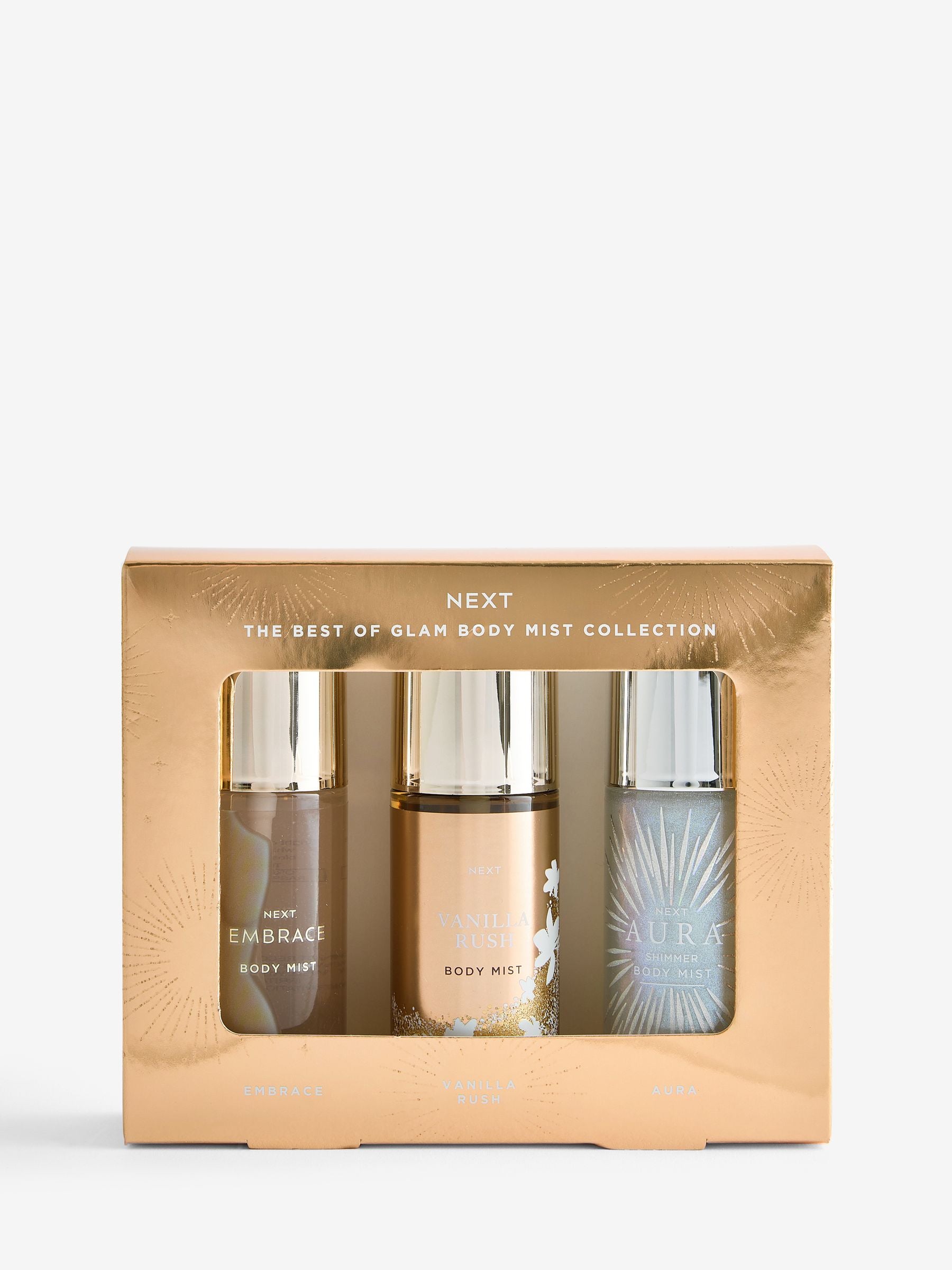 Set of 3 Mini Travel Body Mists 75ml
