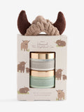 Hamish the Highland Cow Face Mask and Headband Set 50ml (British brand)