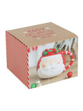 Something Different Red/White Christmas Santa mug and socks set (British brand)