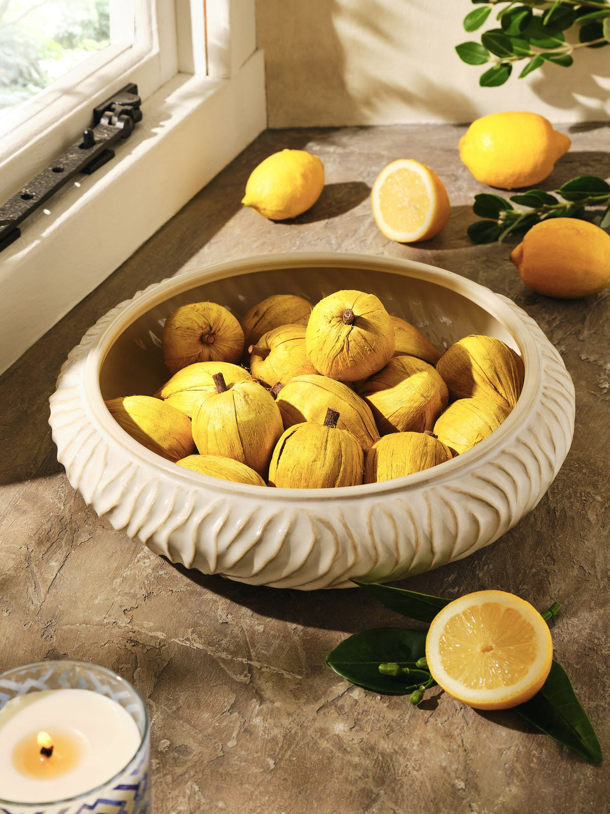 Lemon and Bergamot Fruity Potpourri for home fragrance, UK version