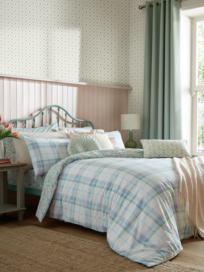 Laura Ashley Sherston duvet cover and pillowcase set, UK version