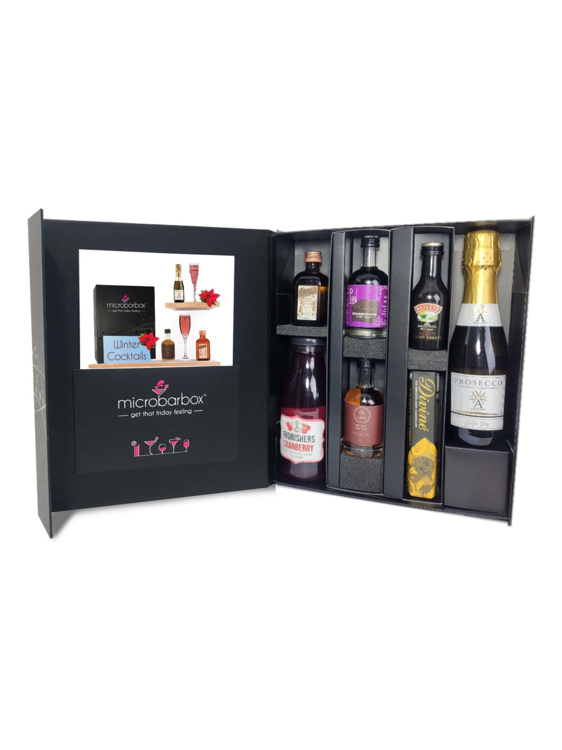 MicroBarBox Winter Cocktails Set, imported from the UK