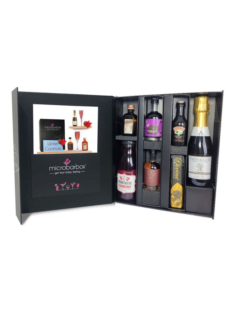 MicroBarBox Winter Cocktails Set, imported from the UK
