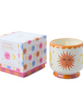 Paddywax Orange Adopo Sun Ceramic Candle