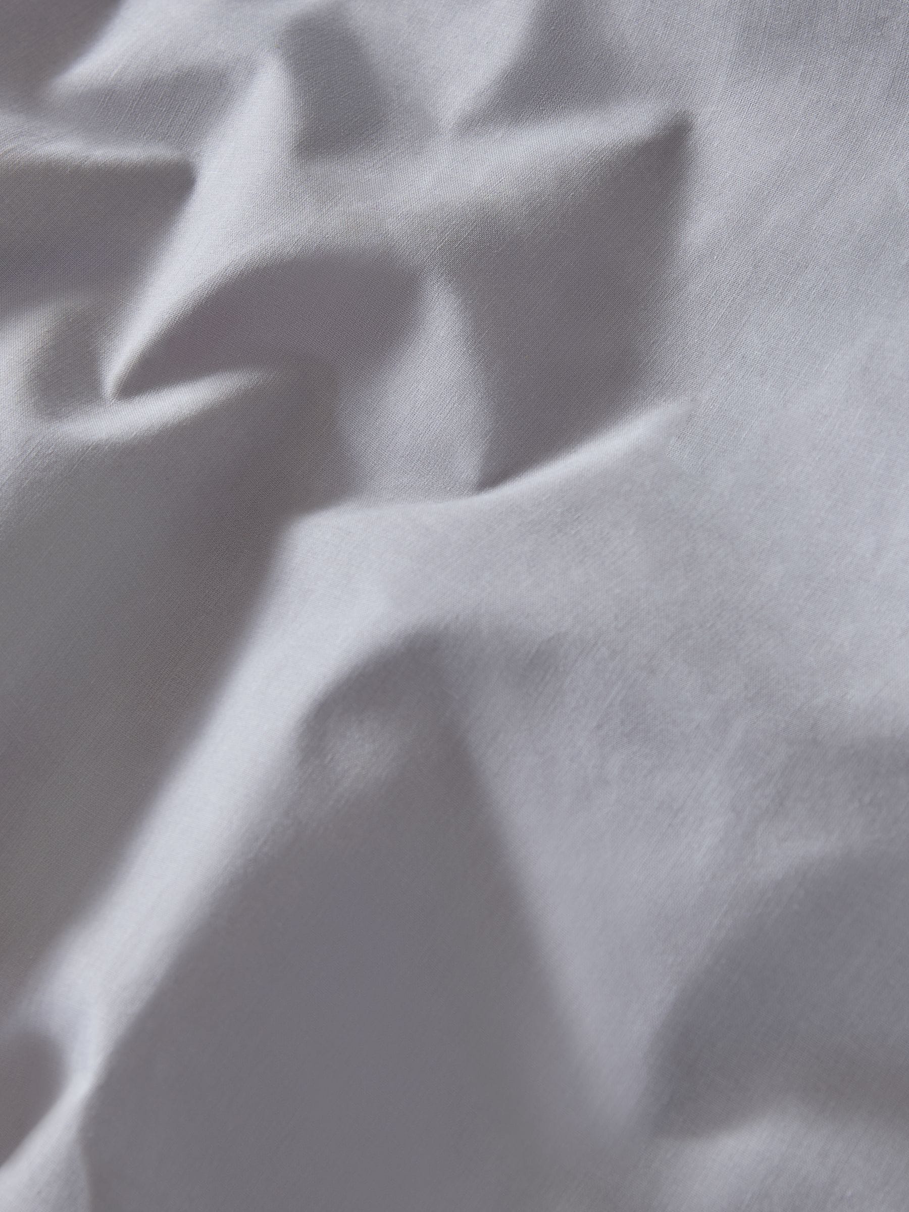 Silver 144 Thread Count Duvet Cover and Pillowcase Set