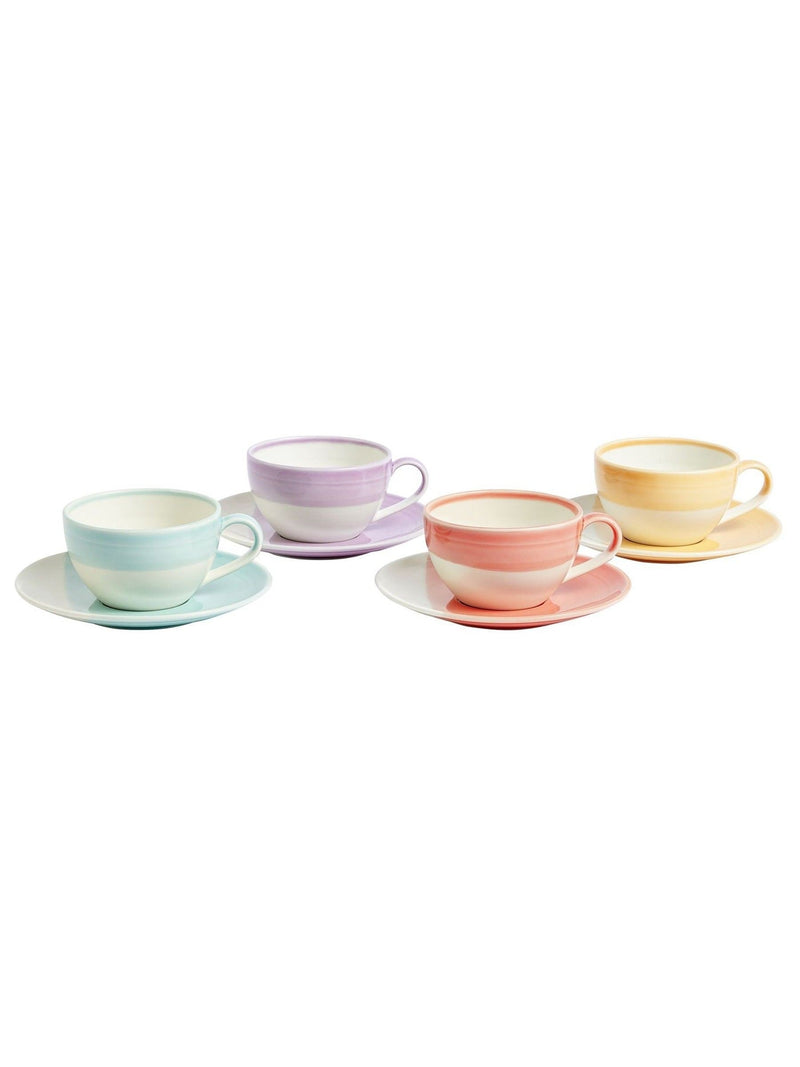 Royal Doulton 1815 Bright cappuccino cups and saucers, imported from the UK