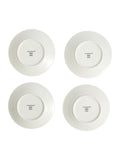 Royal Doulton bright side plates set of four, imported from the UK