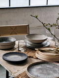 French Connection Set of 4 Grey Westcott Reactive Side Plates