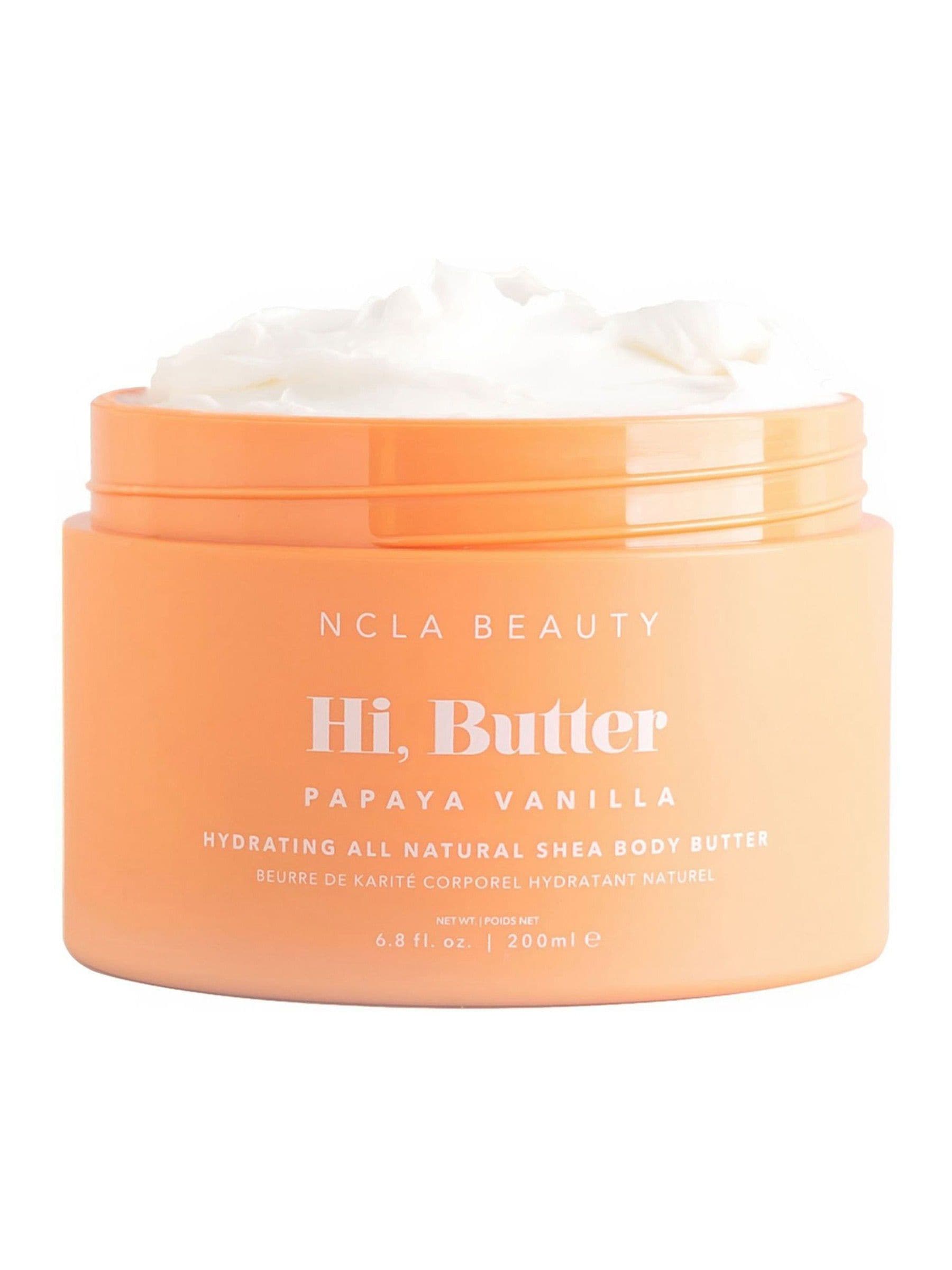 NCLA Beauty Papaya Vanilla body butter 200ml, imported from the UK