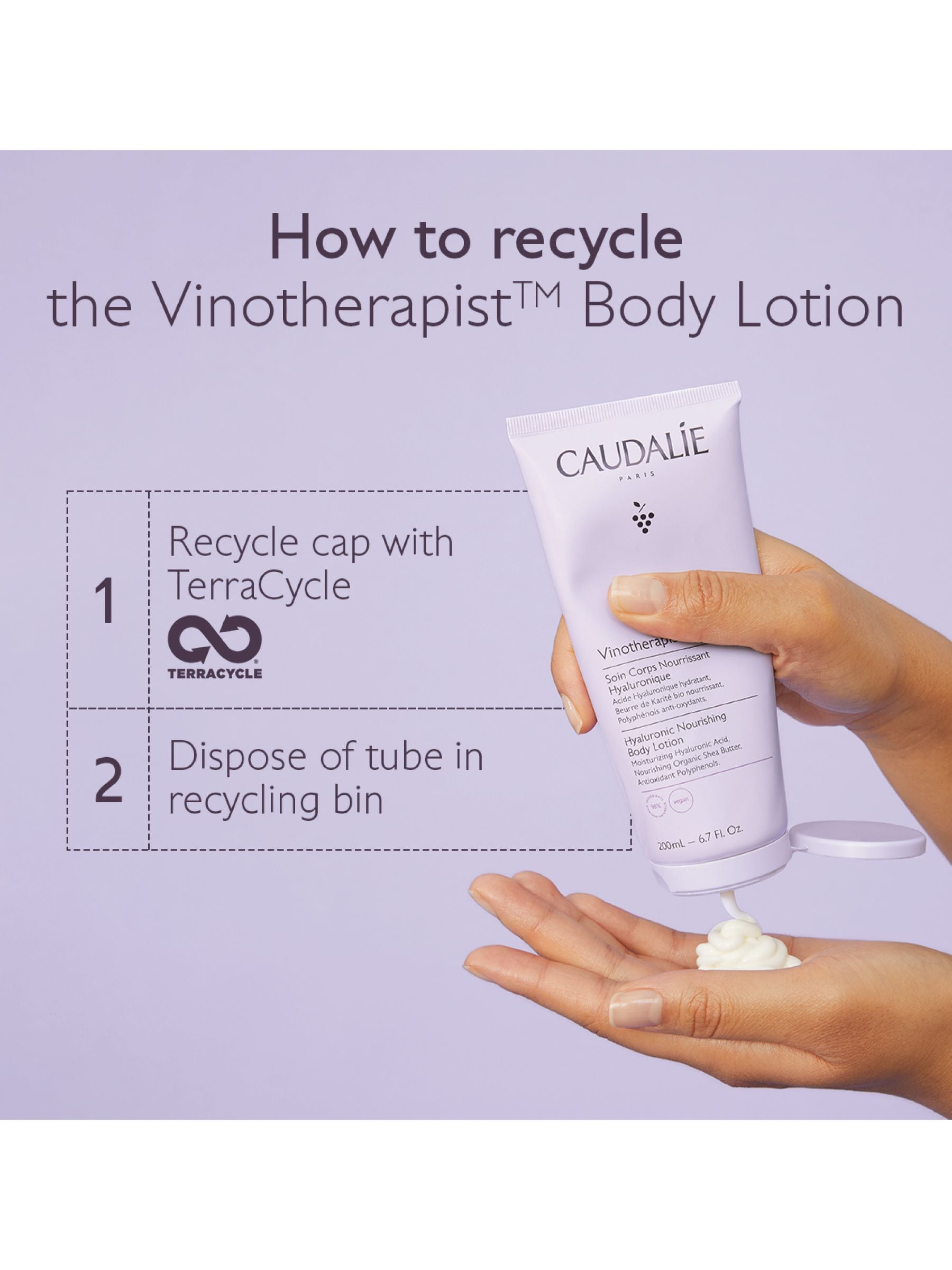 Caudalie Vinotherapist Nourishing Body Lotion 200ml - British product