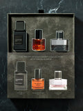 Travel-size Eau de Parfum set with The Barrel Room, Chapter 022, Signature 10ml & 30ml (British brand)