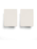 Mamas & Papas 2 Pack Cream Moses Basket Cream Fitted 100% Cotton