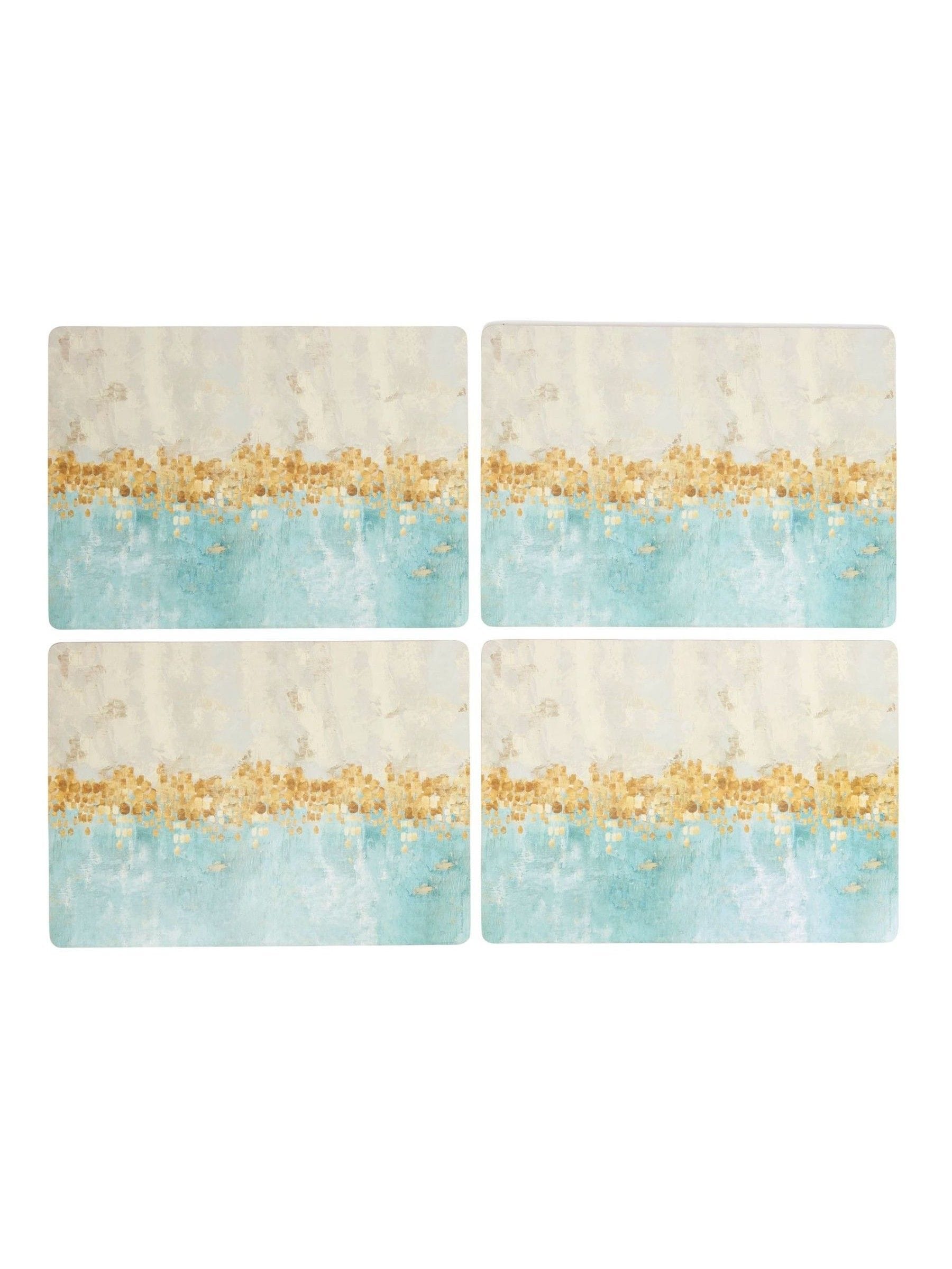 Creative Tops blue large placemats with art print - British product
