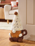 Orange Pumpkin Spice Gonk doorstop, imported from the UK
