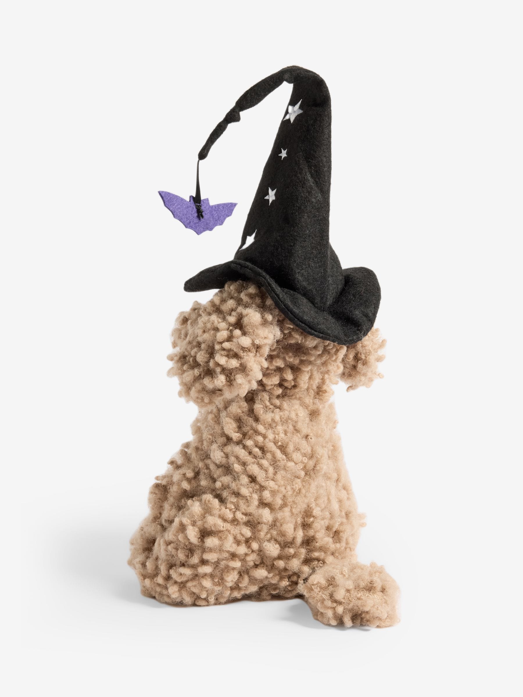 Black Autumn Halloween Charlie the Cockapoo Doorstop