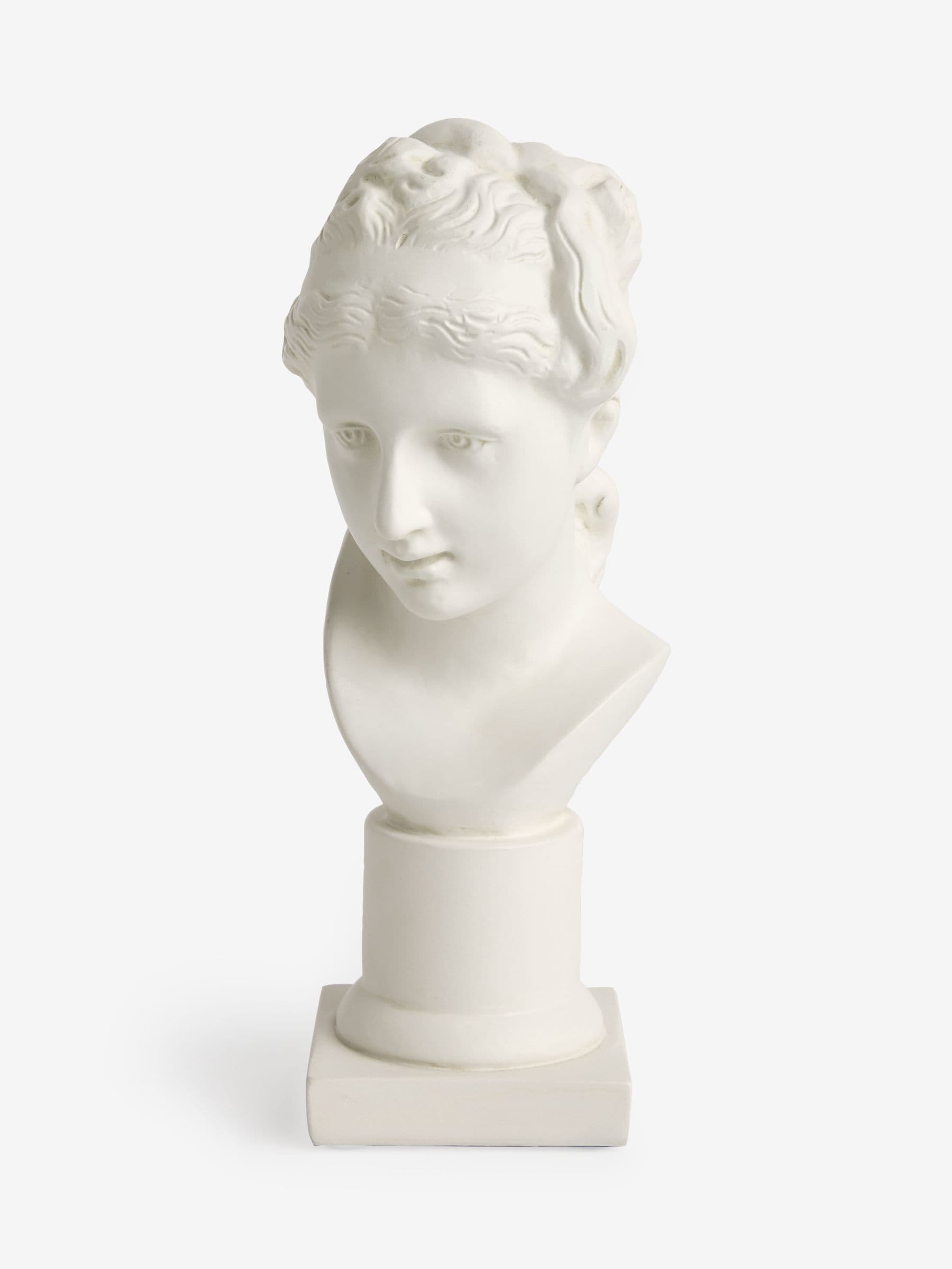 Laurence Llewelyn-Bowen ivory Grecian bust ornament 25cm height, UK version
