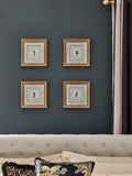 Laurence Llewelyn-Bowen Gold Harlequinade Wall Art 25cm, UK version