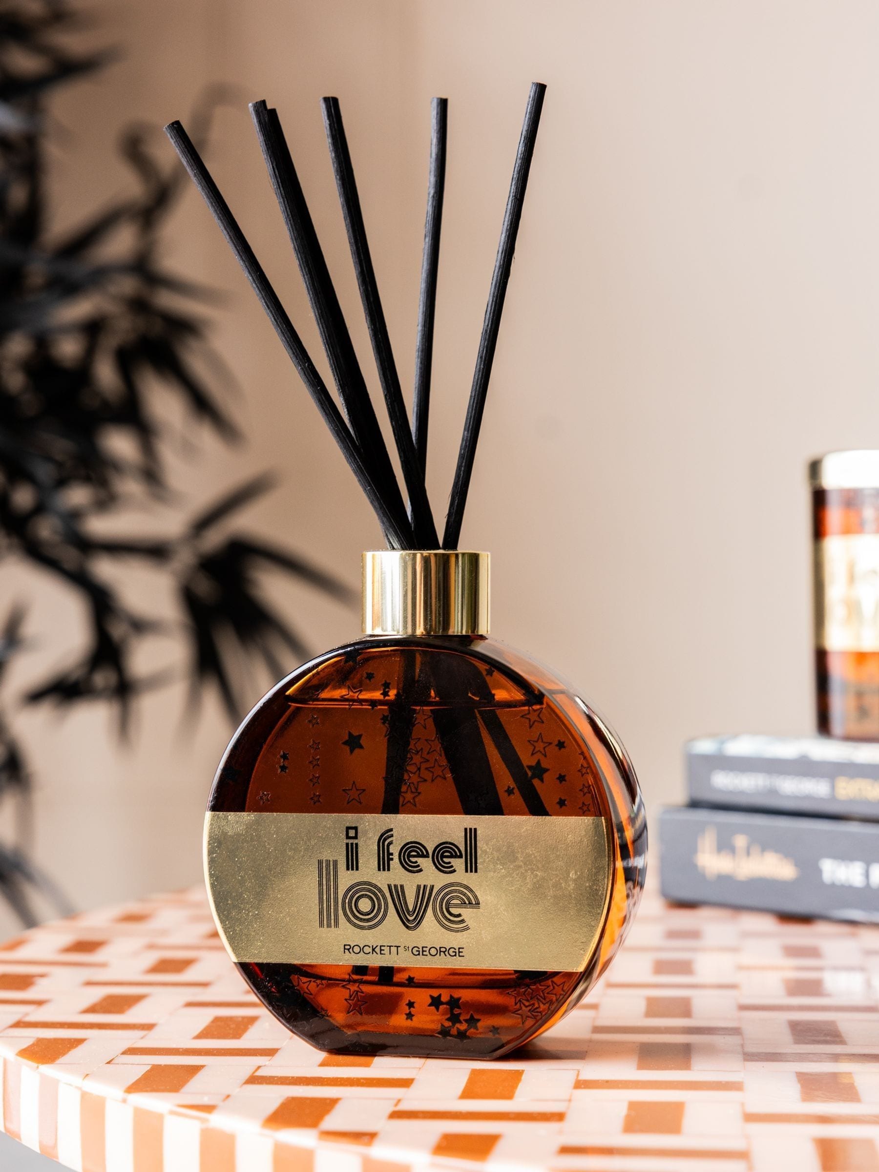 Rockett St George Cedarwood and Frankincense I Feel Love Fragranced Reed Diffuser