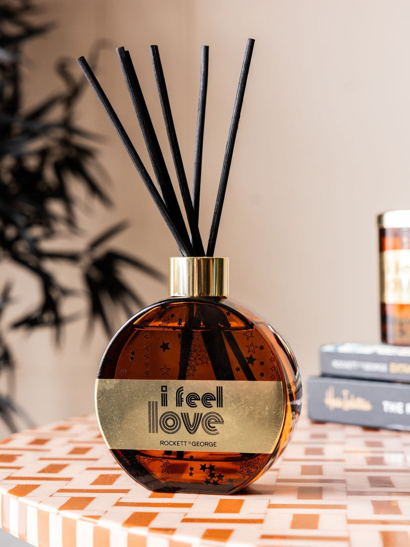 Rockett St George Cedarwood and Frankincense I Feel Love Fragranced Reed Diffuser