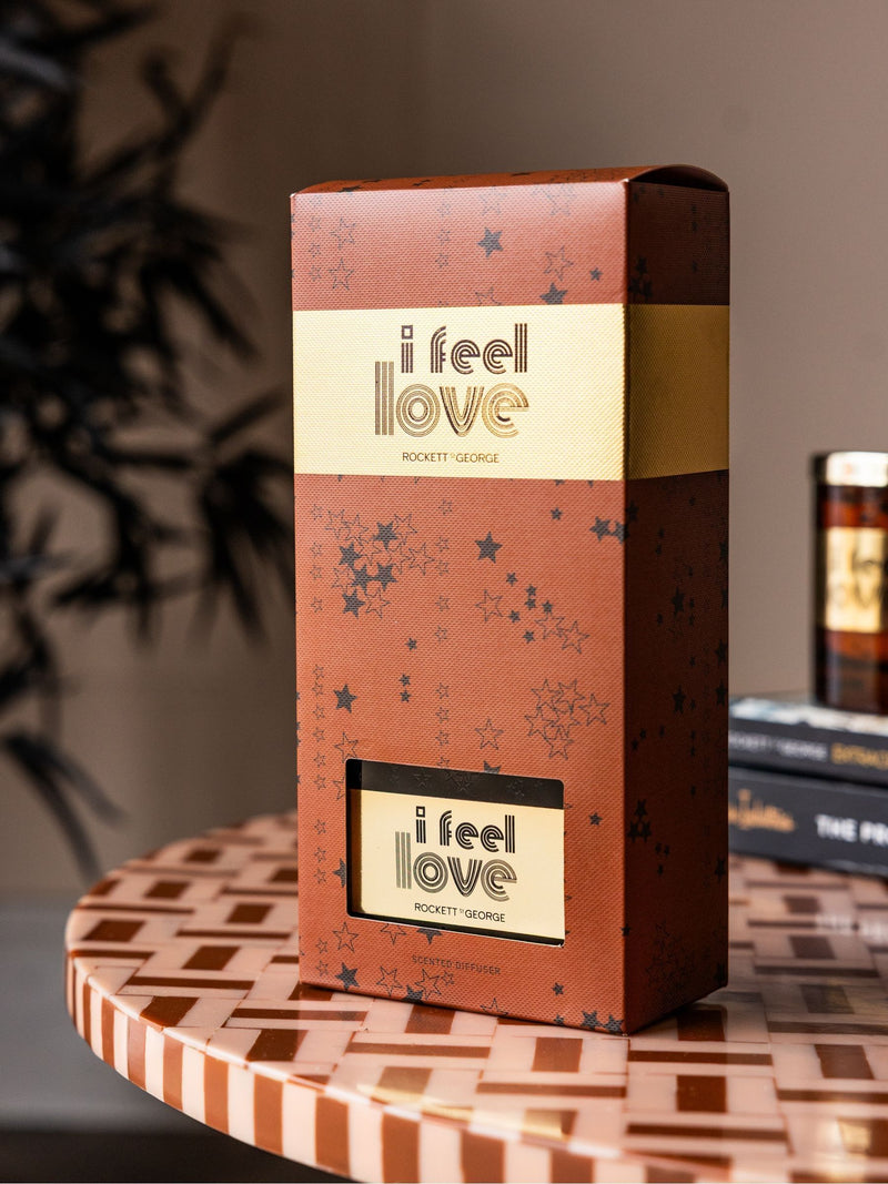 Rockett St George Cedarwood and Frankincense I Feel Love Fragranced Reed Diffuser