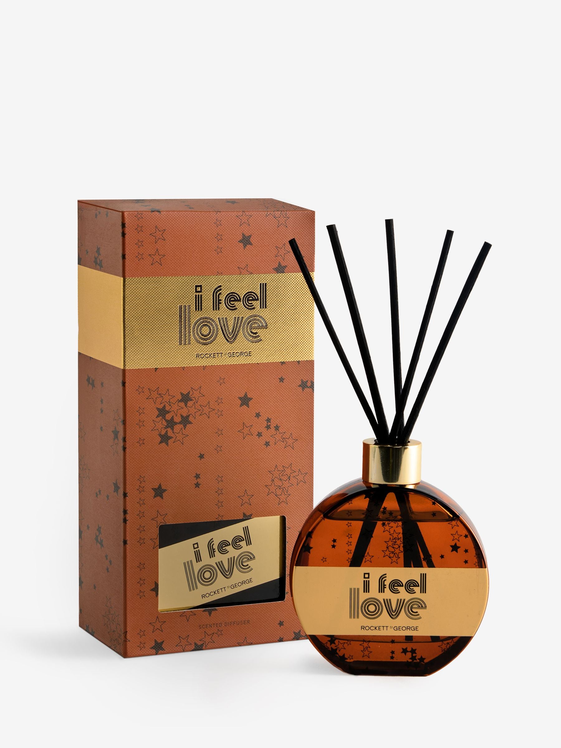 Rockett St George Cedarwood and Frankincense I Feel Love Fragranced Reed Diffuser