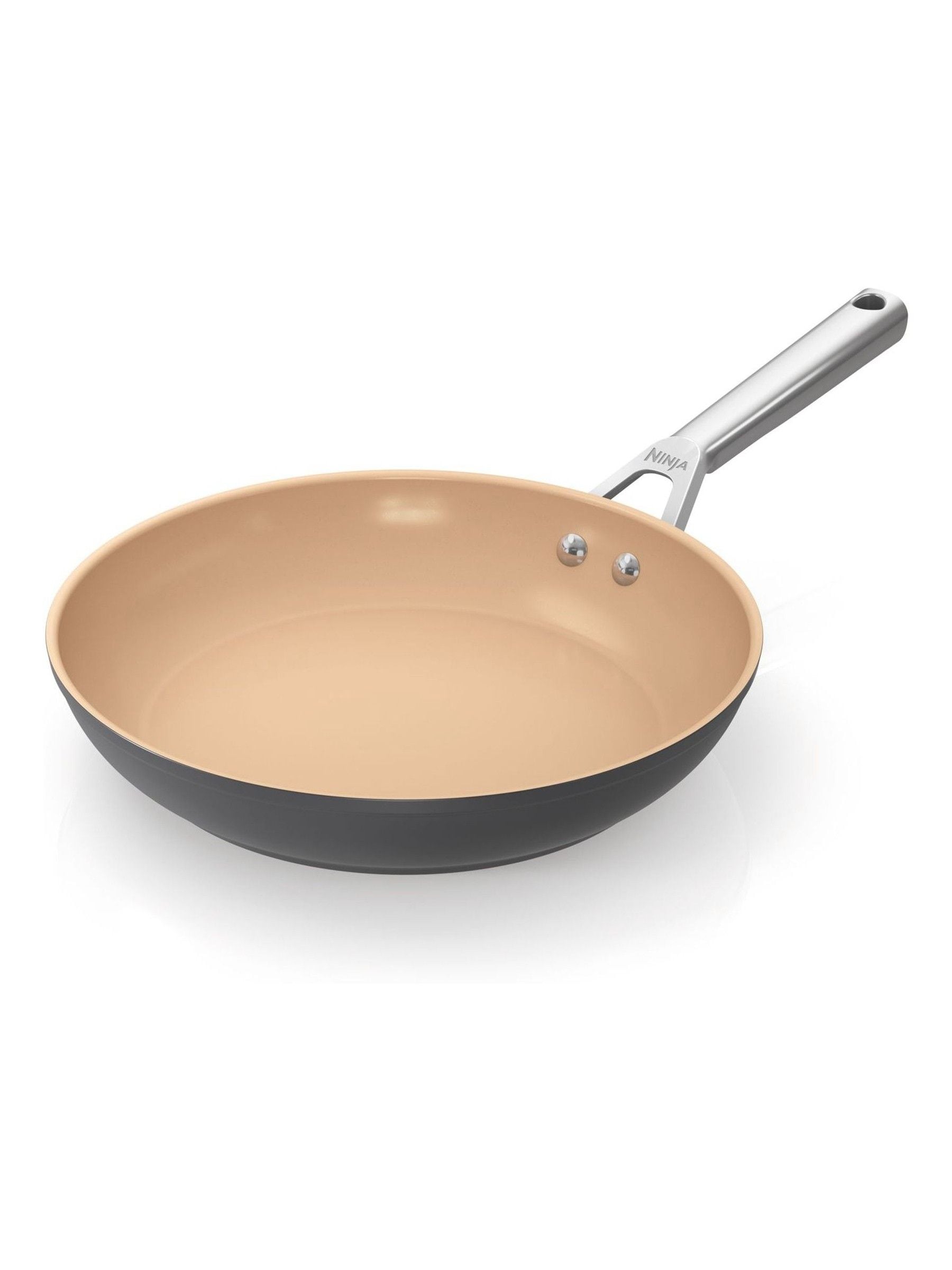 Ninja Grey Ceramic Frying Pan 28 cm, imported from the UK