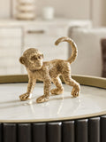 Gold monkey ring holder decorative ornament, UK version
