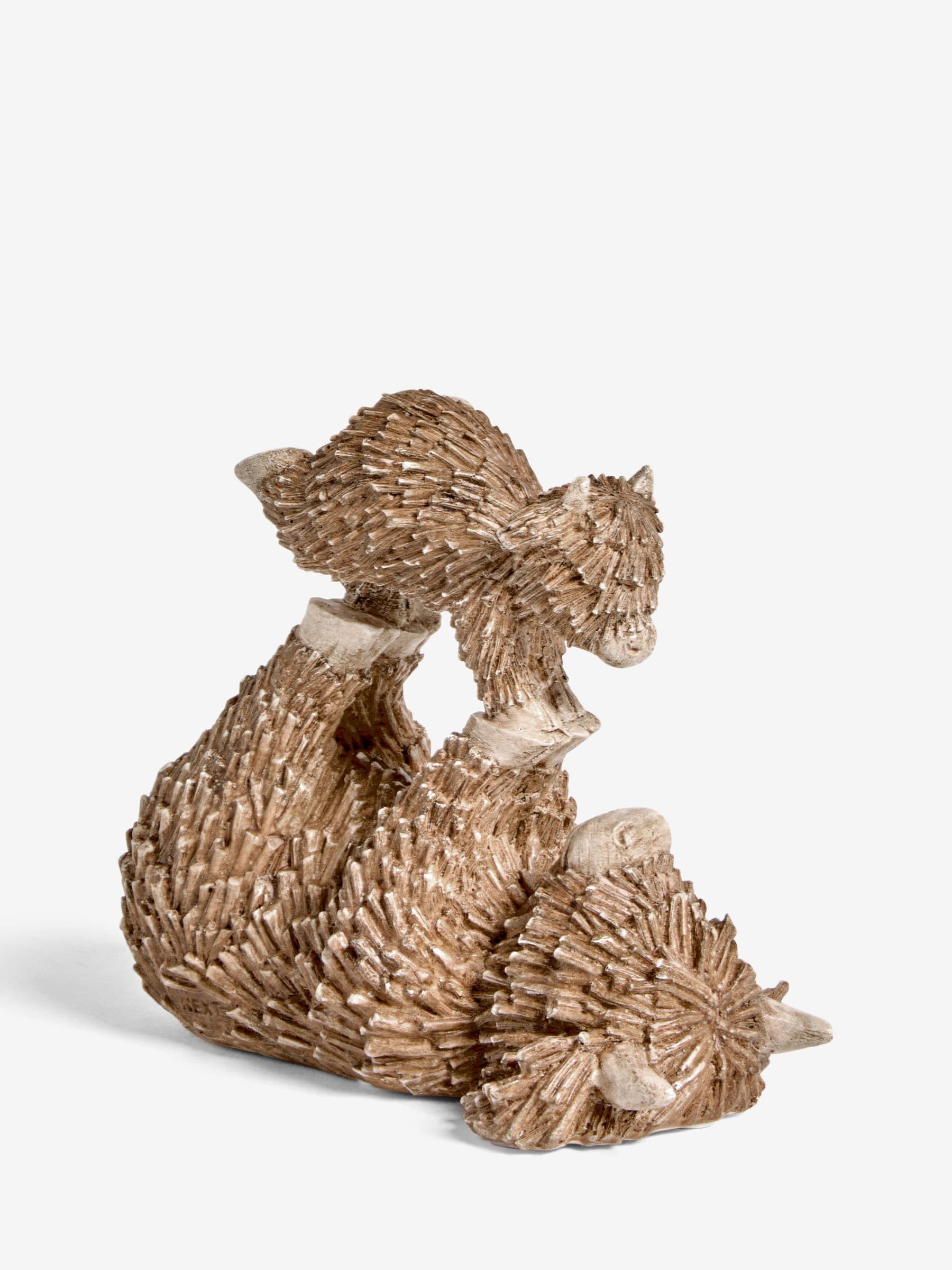 Natural Hamish The Highland Cow Parent and Child Ornament