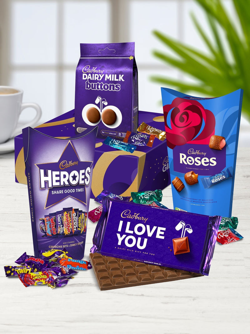 Cadbury I Love You chocolate gift box - British product