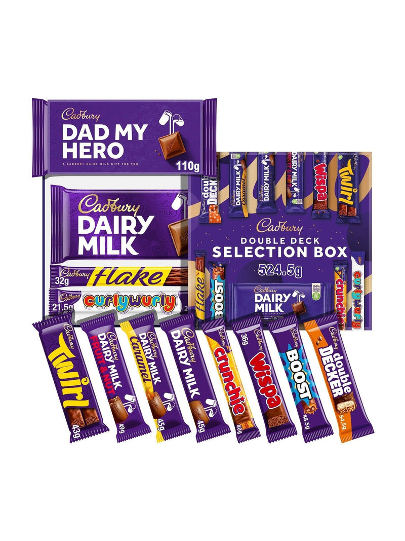 Cadbury Dad My Hero chocolate selection gift box - British product