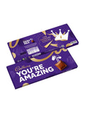 Cadbury Dairy Milk You're Amazing chocolate bar 850g - British product